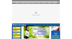 Desktop Screenshot of centraldistribuidoraojeda.com